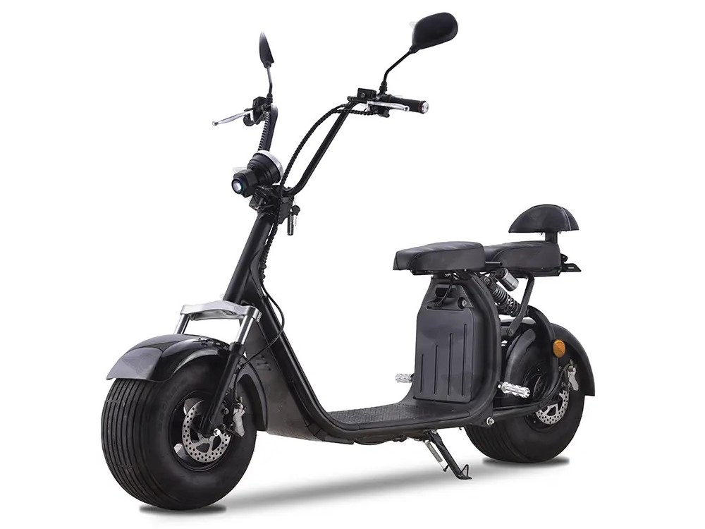 Citycoco Elektro Trotti FAT-BOY 500 Watt - 25km/h - rot 2-Plätzer – Bild 2