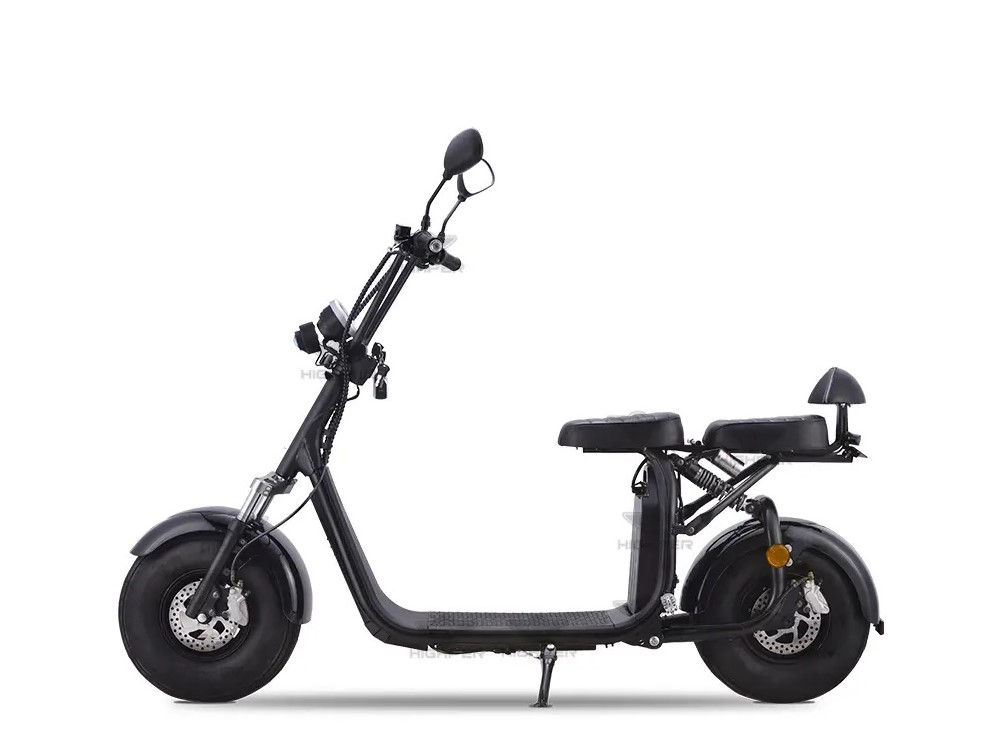 Citycoco Elektro Trotti FAT-BOY 500 Watt - 25km/h - rot 2-Plätzer – Bild 3