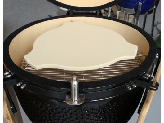 Keramik Deflektorstein/Hitzeverteiler, zu Grill mit 46/53cm Durchm. – Bild 3