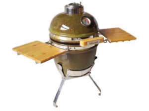 Keramikgrill KAMADO Holzkohle DELUXE - 28cm Rost
