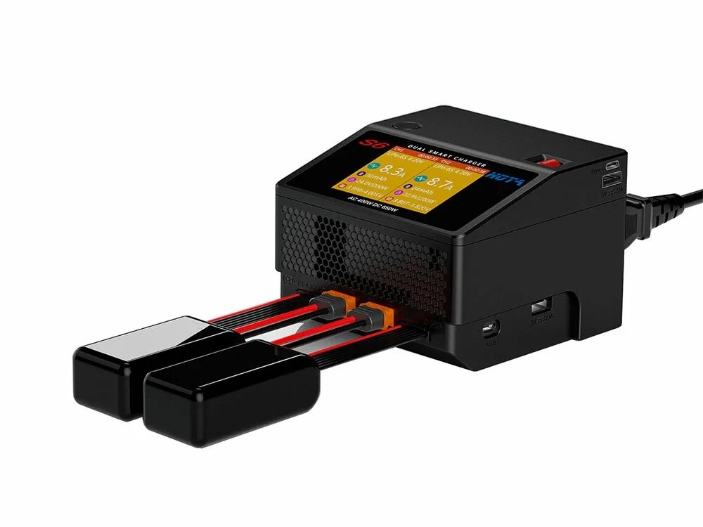 HOTA S6 AC Dual Charger Ladegerät, 400W - 15A – Bild 3