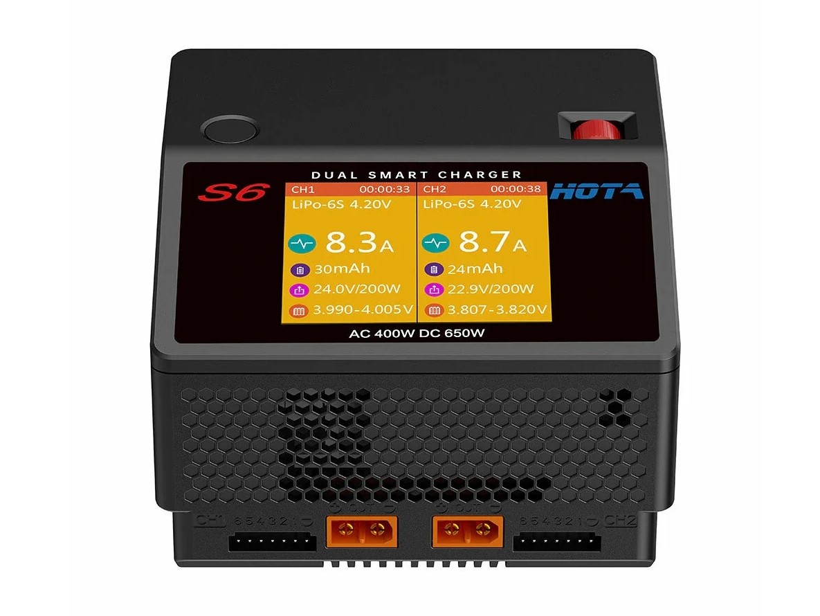 HOTA S6 AC Dual Charger Ladegerät, 400W - 15A – Bild 4