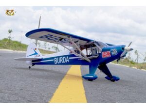 Piper Super Cub Burda Staffel, Spw 1620mm, ARF-Set von VQ-Models - VQA082