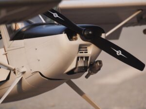 Motorhaube zu Cessna L-19 - Bird Dog, Spw 1720mm, VQ-Models