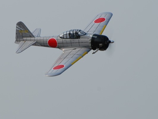 Motorhaube zu Mitsubishi A6M5 Zero Fighter, Spw 1580mm, VQ-Models