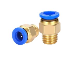 Steckverschraubung, Steckverbindung 8mm Gewinde M6 (wie System Festo)