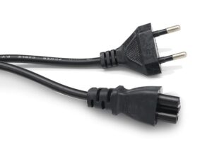 Stromkabel Netzkabel mit 2-poligem Stecker - T12 auf C5