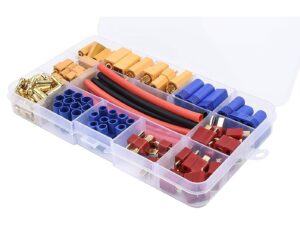 Stecker-Set - T-Plug, EC5, EC3, XT60, XT90 - mit Schrumpfschlauch