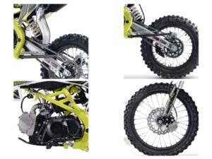 Pit Bike - Motocross Bike - Dirt Bike K3 Pro - 125ccm 4-Takt-Motor