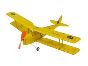 Real-Kit - Tiger Moth, Spw 600mm - mit Gummiantrieb von DW-Hobby
