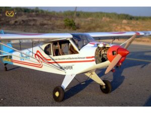 Windschutzscheibe zu Piper PA-18 Super Cub, Spw 2710mm, VQ-Models - VQA085