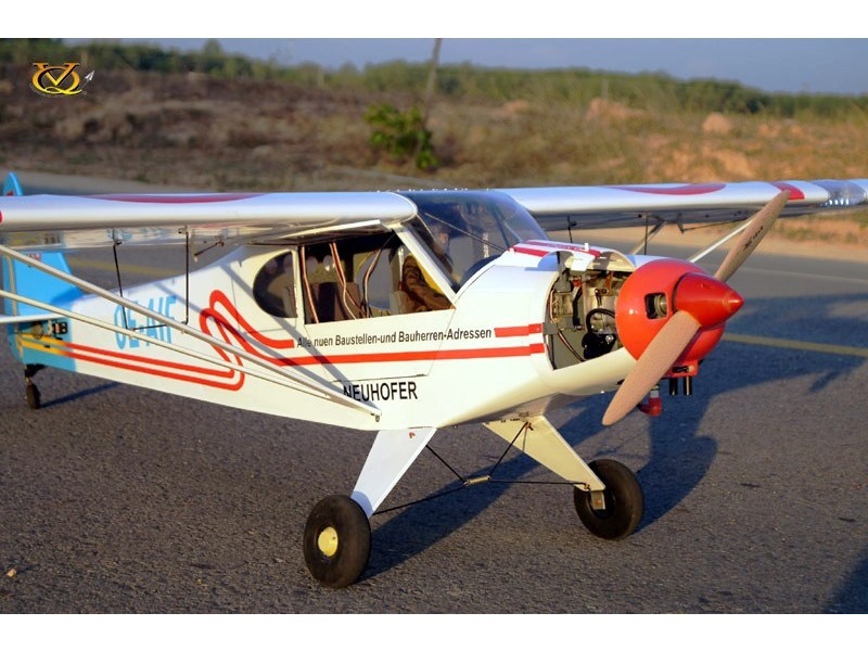 Windschutzscheibe zu Piper PA-18 Super Cub, Spw 2710mm, VQ-Models - VQA085
