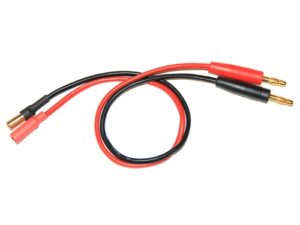 Ladekabel 5.5mm Goldstecker auf Banana 4mm - 30cm