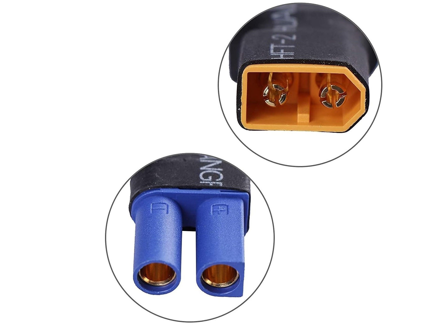 Adapter Stecker - XT60 männlich auf EC5 weiblich – Bild 2