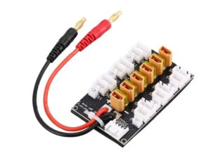Parallel Lade / Charging Board - XT30 - für bis zu 6 LiPos / 1-3S