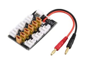 Parallel Lade / Charging Board - XT30 - für bis zu 6 LiPos / 1-3S