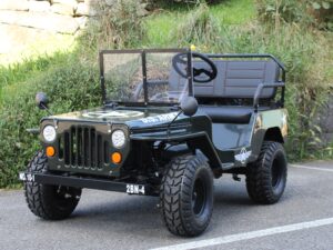 Vorführmodell Elektro Kinder Willys-Jeep, 1500 Watt, 3 Vor- und Rückwärtsgang
