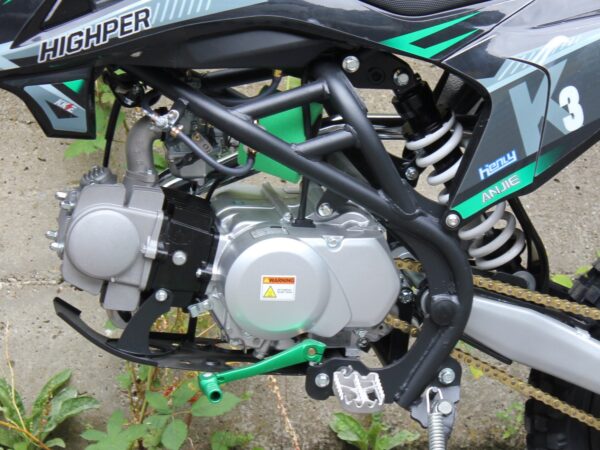 Betriebsbereit Pit Bike - Motocross Bike - Dirt Bike K3 Pro - 125ccm 4-Takt-Motor – Bild 3