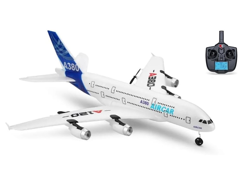 Mini Aircar A120 - A380 mit 3-Achs-Gyro, Spw 510mm, RTF-Set