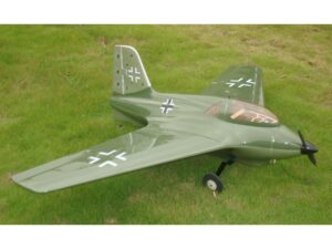 Messerschmitt ME163 Kraftei, Spw 1540mm, ARF-Modell von CYModel