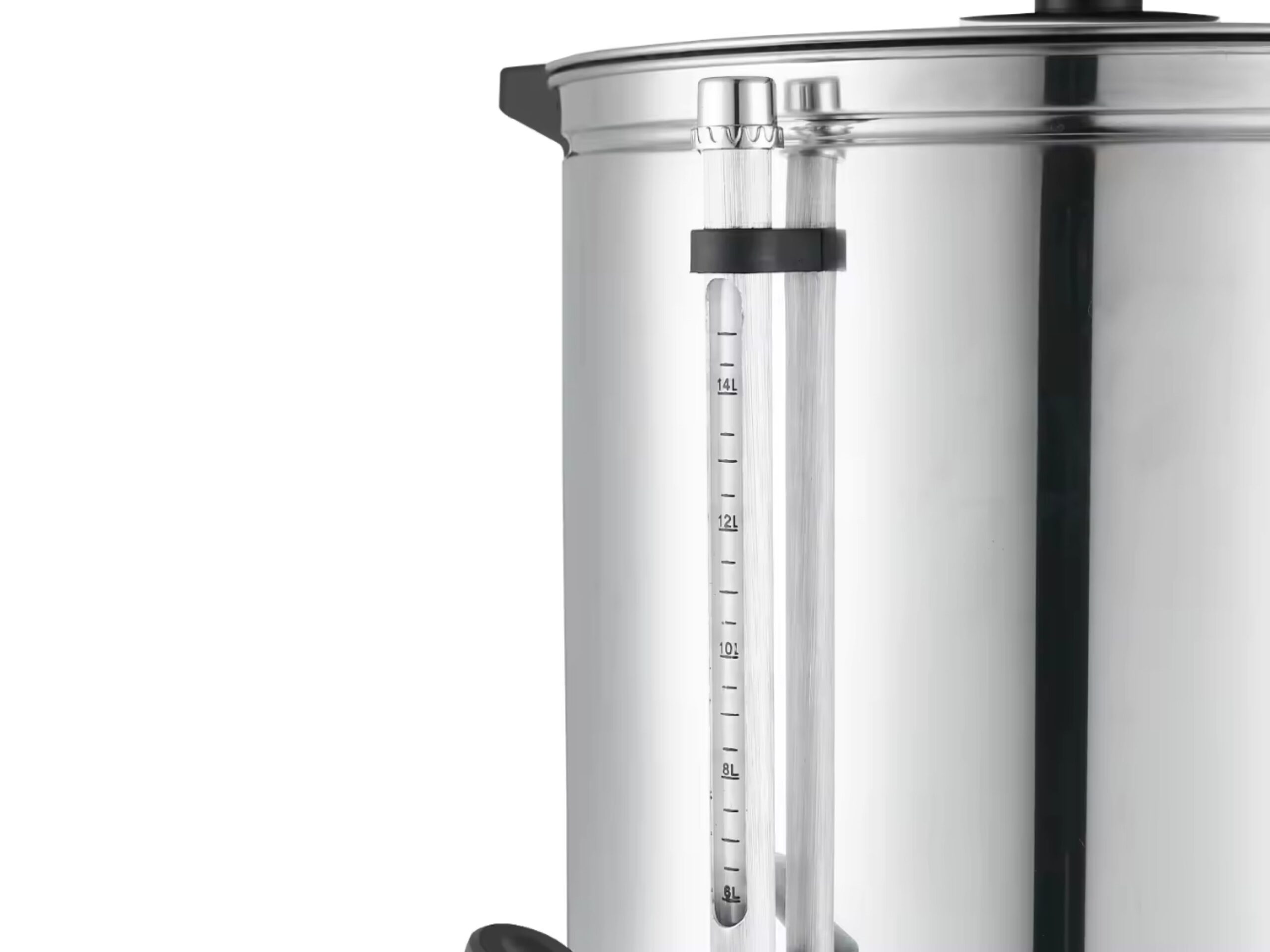 Doppelwandiger Wasserkocher, Glühweinkocher Getränkespender 10 Liter - 1500W – Bild 2
