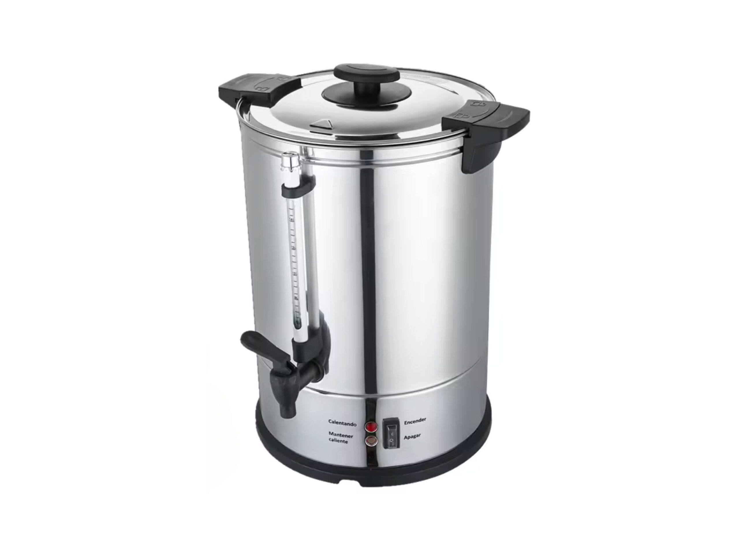 Doppelwandiger Wasserkocher, Glühweinkocher Getränkespender 20 Liter - 2500W