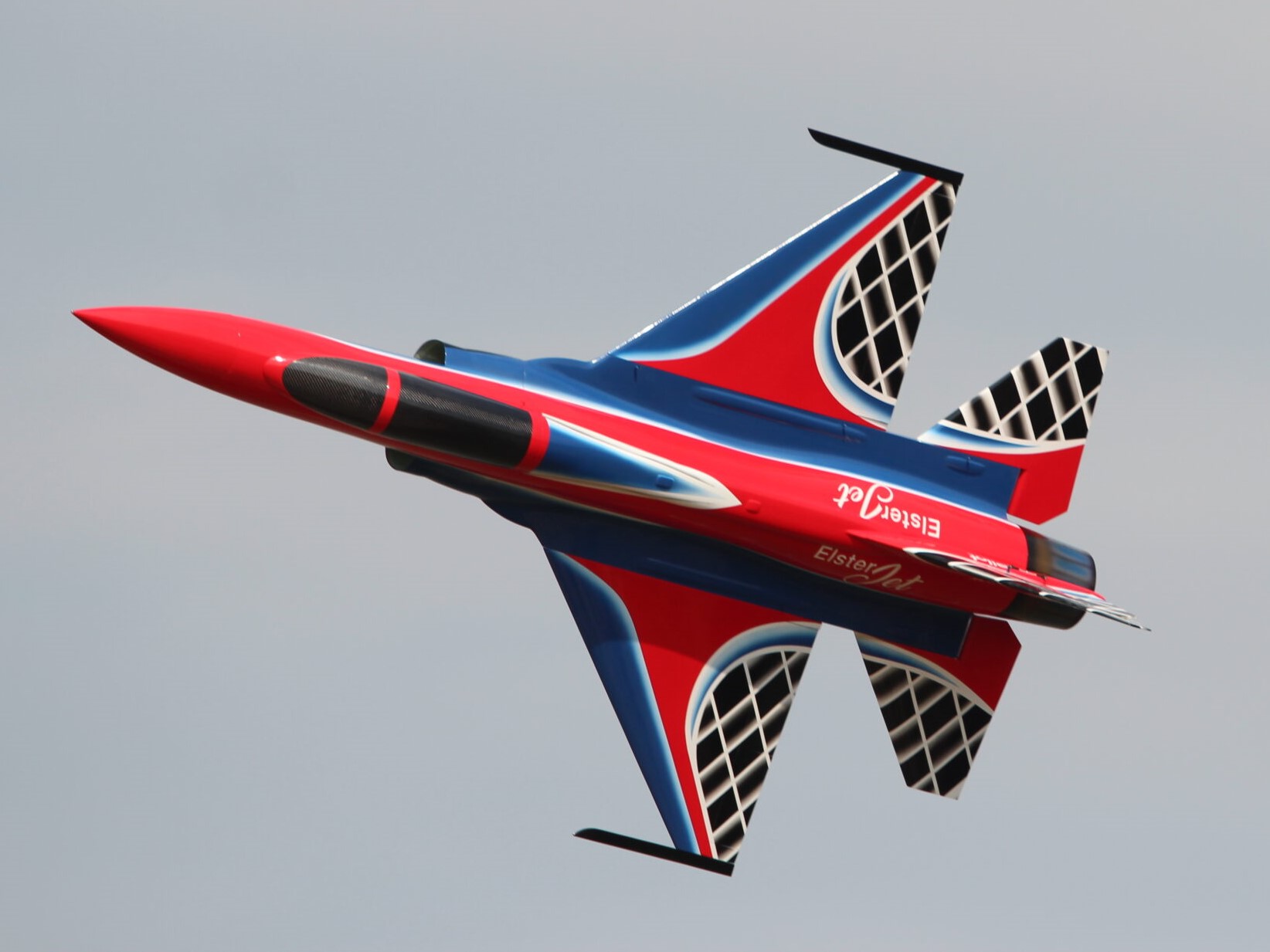 Elster Jet 2.7m FC1 - 3D-Turbinen Jet, Spw 1662mm, ARF-Set mit EZFW, Pilot-RC