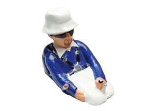 Piloten-Figur - Segelflug - Segler - Länge 85mm