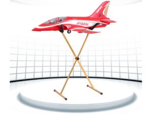 Flugmodellständer X aus Alu, silber - 50kg Tragfähigkeit - FMS
