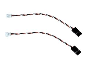 Servo-Adapterkabel 10cm Micro PH 1.25mm zu JR Stecker 2 Stück