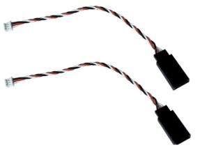 Servo-Adapterkabel 10cm JR zu  Micro JST PH 1.25mm 2 Stück