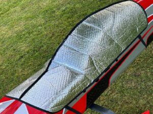 Universal Canopy Cover Sonnenschutz für Modellflugzeuge gross