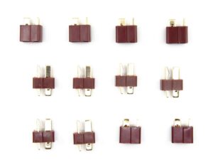 T-Plug Deans Hochstrom Stecker Set - männlich - weiblich - 6 Paar