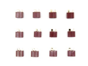 T-Plug Deans Hochstrom Stecker weiblich - 12 Stück