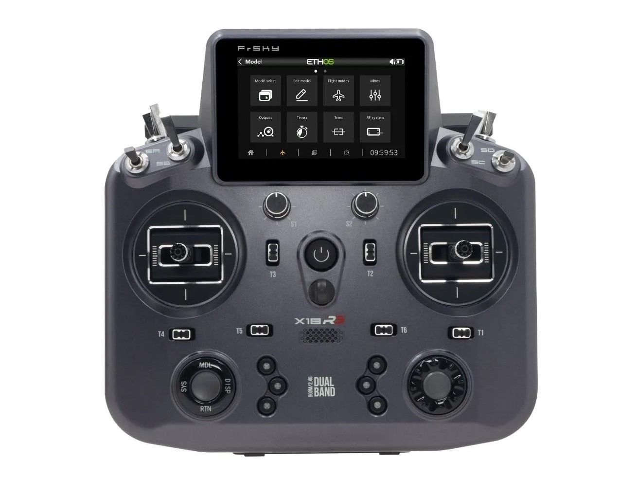 FrSky Tandem X18RS - Meteorite Grey - Fernsteuerung