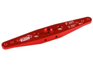 KUZA ALU-Servoarm V2 doppelt 25T, 84mm für Futaba Servos