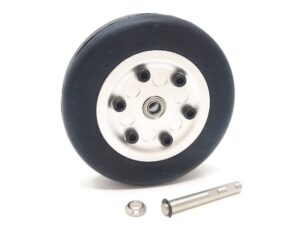 Rad - 60mm mit 5mm Achse von JP-Hobby