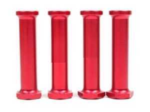 Motorhalter / Motorträger M5x61mm im 4er-Set SILBER