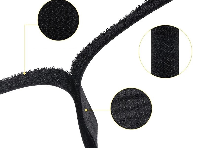 Klettband - Klett-Kabelbinder 25mm - wiederverwendbar - Rolle 5 Meter – Bild 2