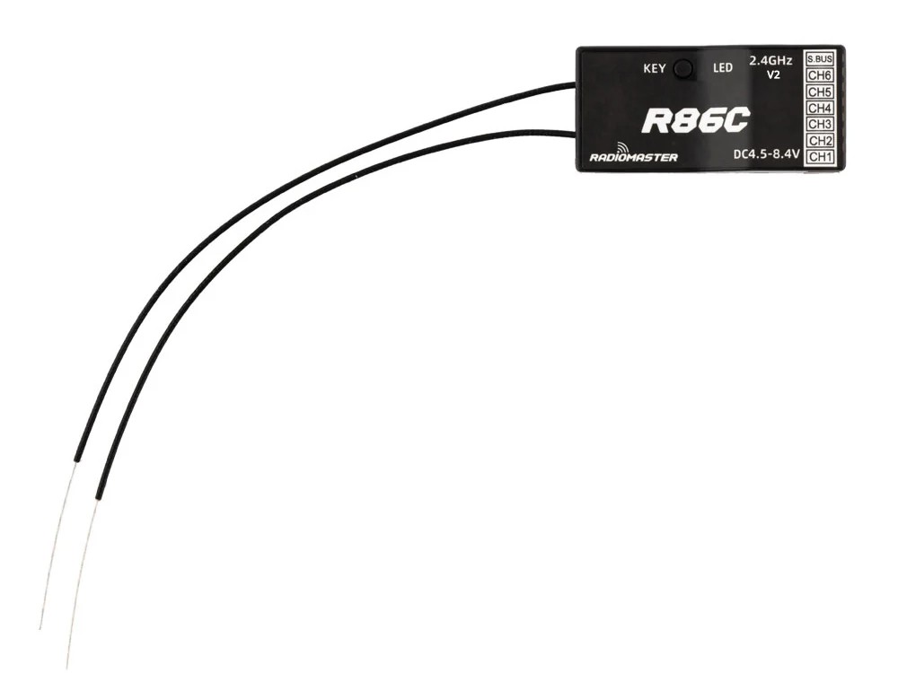 RadioMaster Empfänger R86C V2 - Frsky D8 - D16 - Futaba SFHSS – Bild 4