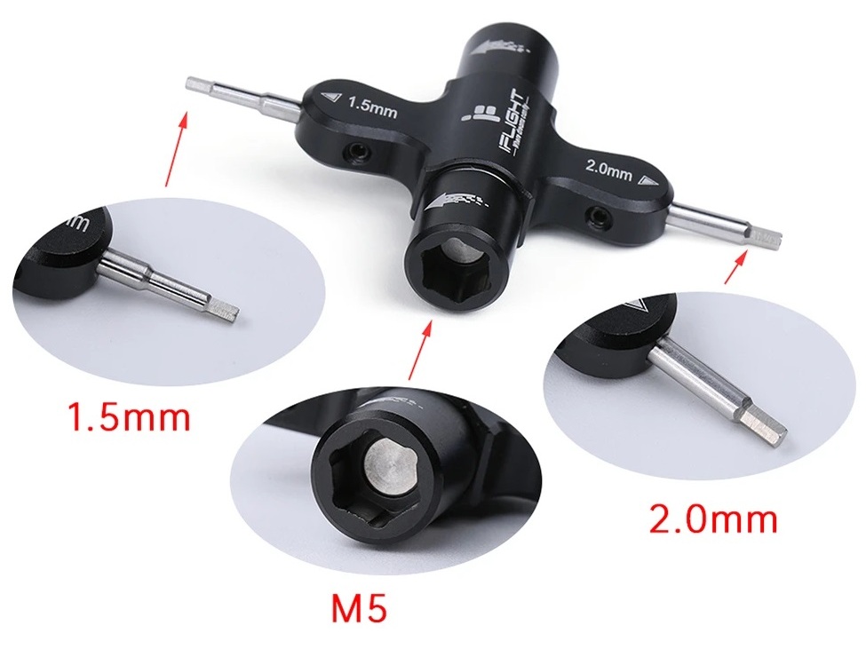 iFlight - Schraubenschlüssel Set / Propeller-Werkzeug – Bild 3