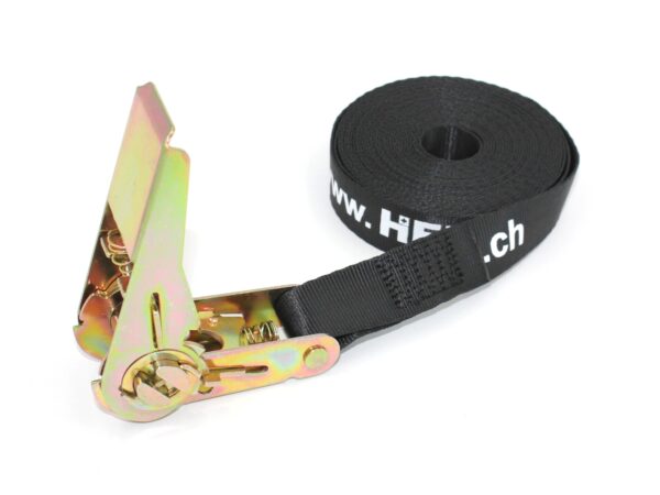 Spanngurt 25mm mit Ratsche - 20 Meter - zur Sturmsicherung von Zelten – Bild 3