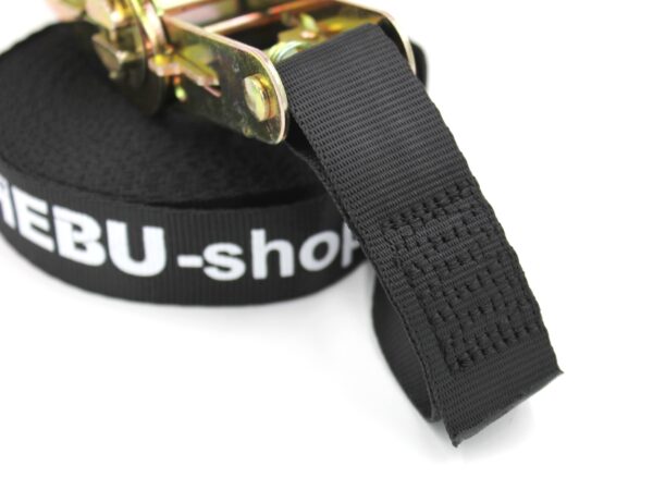 Spanngurt 25mm mit Ratsche - 20 Meter - zur Sturmsicherung von Zelten – Bild 6