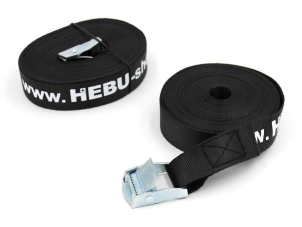 Spanngurt 25mm mit Klemmverschluss - 6 Meter – Bild 2
