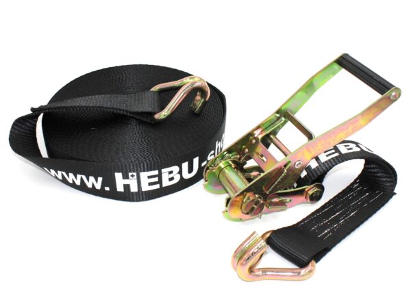 Spannset 50mm mit Haken - 20 Meter - zur Sturmsicherung von Zelten