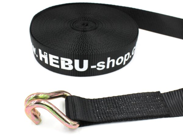 Spannset 50mm mit Haken - 20 Meter - zur Sturmsicherung von Zelten – Bild 3