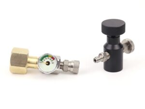 Sodastream Adapter mit Manometer zum Nachfüllen ab Co2 Flasche