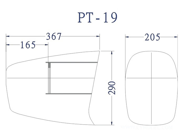 Fairchild PT-19, 50-100ccm, Spw 2800mm, ARF-Set von CYModel – Bild 6