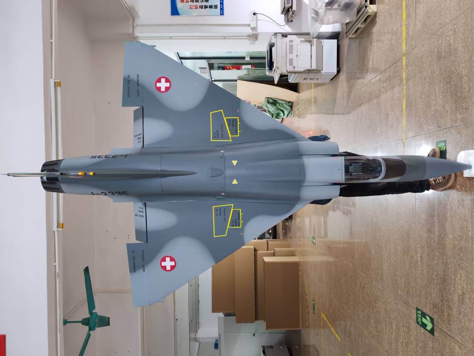 TopRC Model Mirage 2000-C Swiss - Spw 1806mm, ARF-Set – Bild 4