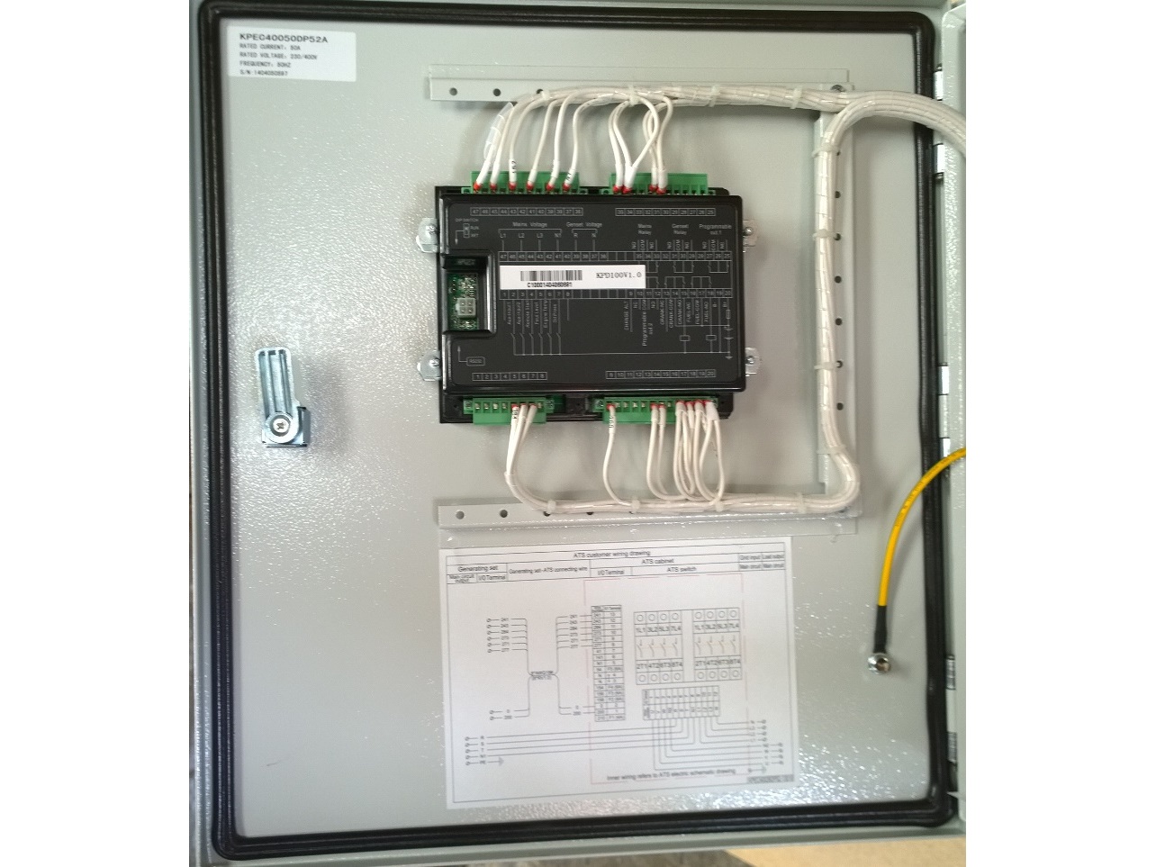 ATS Automatikstart Kipor zu KDE45SS3 KPEC40075DQ52A 24V – Bild 4